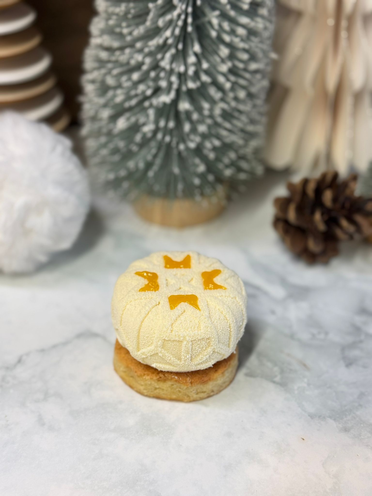 Bûche L'Écrin Exotique