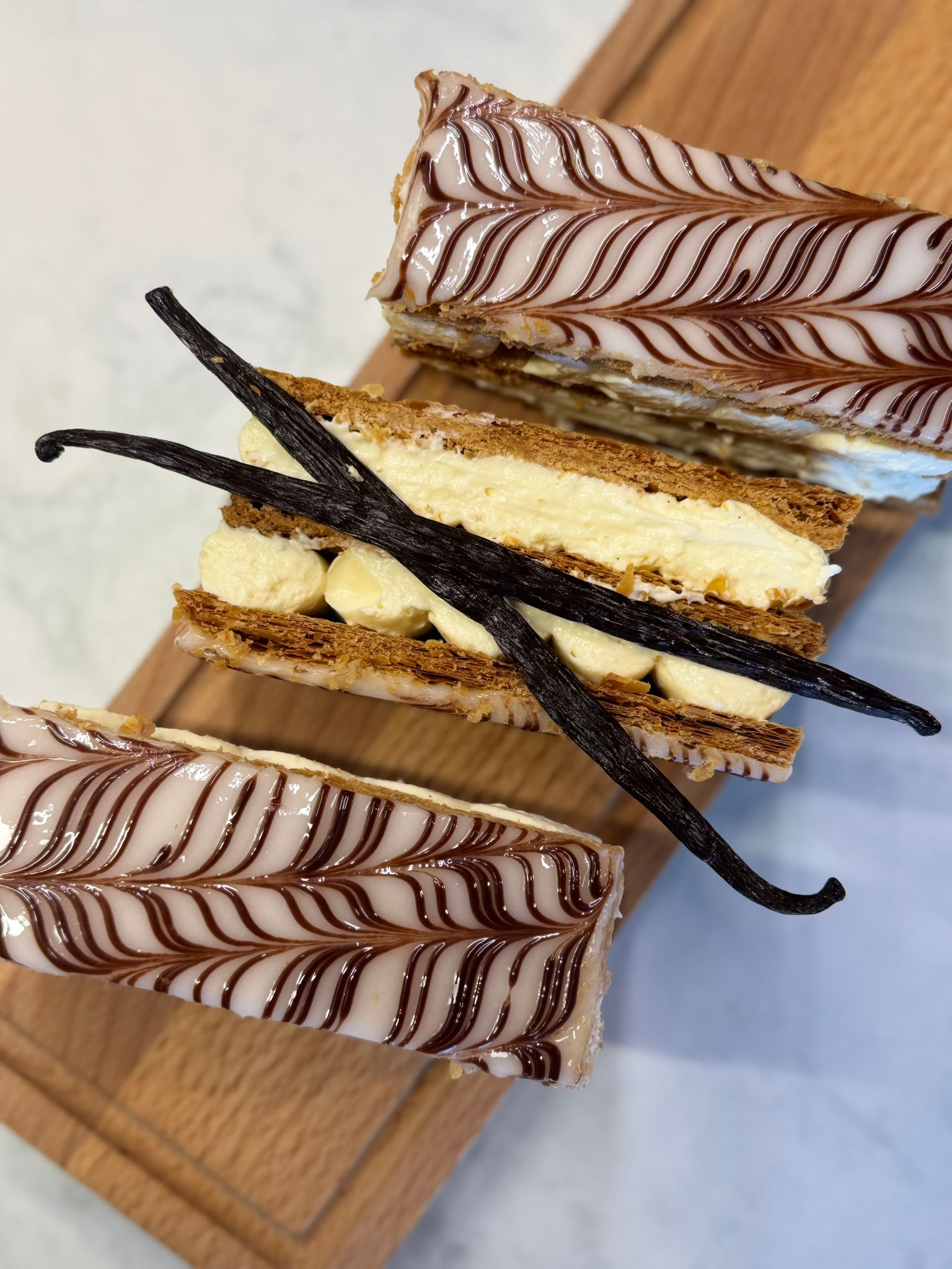 Millefeuille framboise